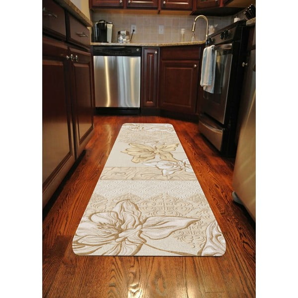 Covor tip traversă bej lavabil 58x140 cm Sandy – Oyo Concept-image-1