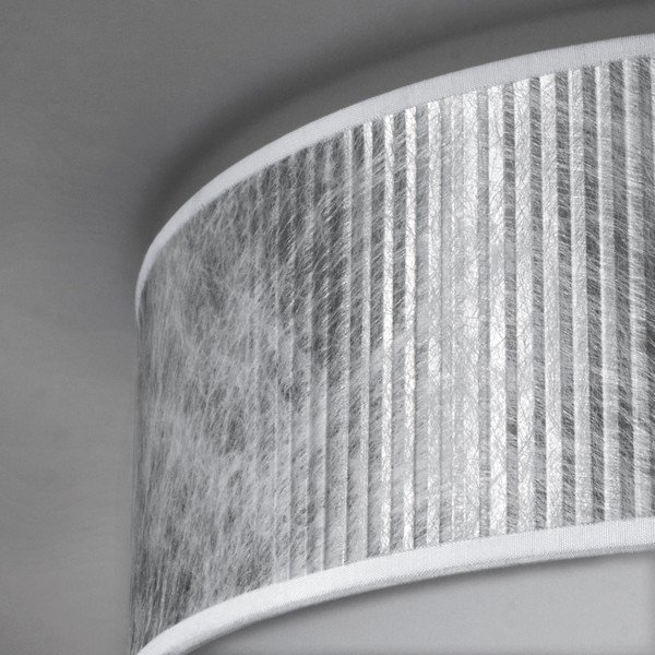 Plafonieră Sotto Luce Tres Plisado, ⌀ 40 cm, argintiu-image-4