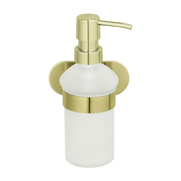 Dozator de săpun lichid auriu autoadeziv din oțel inoxidabil 0.2 l Orea Gold – Wenko-image-2