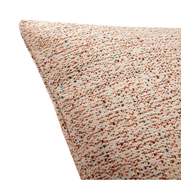 Pernă Hübsch Autumn, 60 x 60 cm, alb - portocaliu-image-2