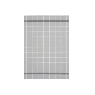 Prosop din bumbac pentru bucătărie Södahl Geometric, gri, 50 x 70 cm