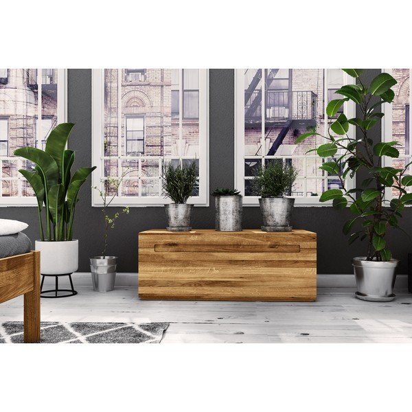 Cufăr / ladă din lemn de stejar Vento - The Beds-image-1