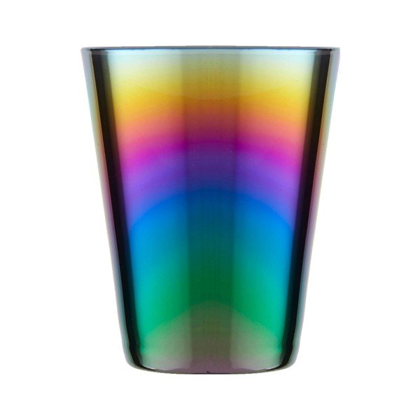 Set 4 pahare cu efect de curcubeu Premier Housewares Rainbow, 390 ml-image-1