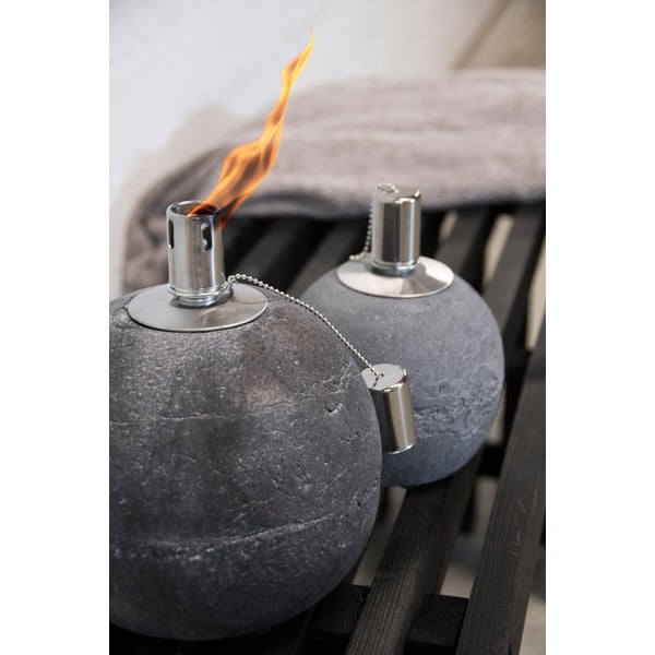 Ulei pentru lampă aromaterapie din beton (înălțime 16 cm) – Esschert Design-image-1