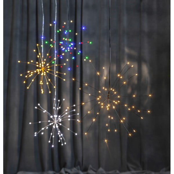Decorațiune luminoasă cu LED suspendată Star Trading Hanging Firework Dark Rainbow, ø 26 cm