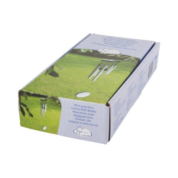 Clopoței de vânt  Esschert Design, înălțime 56,5 cm, argintiu-image-2