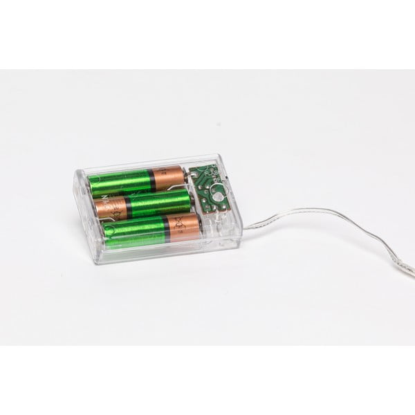 Ghirlandă luminoasă cu LED și baterie LUKKA, 30 becuri, maro-alb-image-2