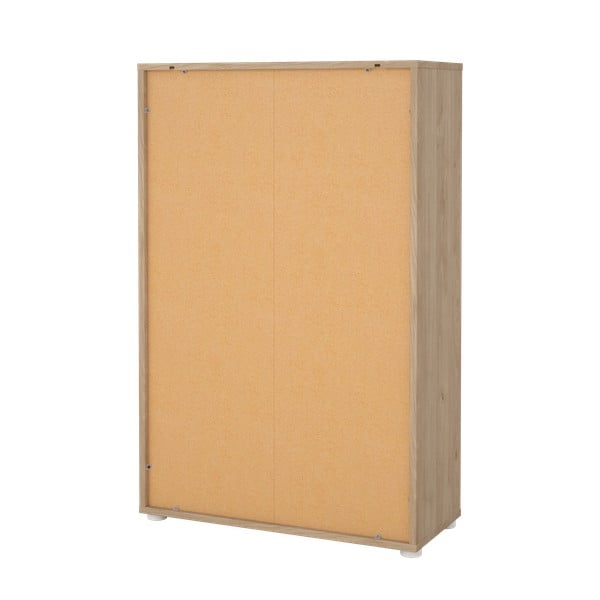 Bibliotecă cu aspect de lemn de stejar 80x124 cm Sign – Tvilum-image-4