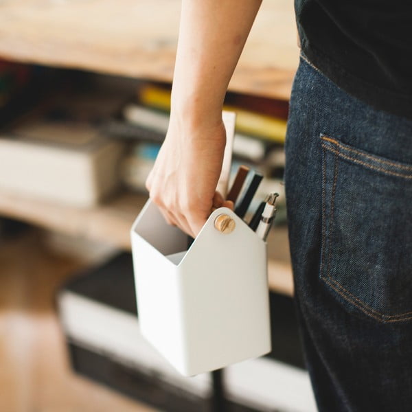 Organizator pentru papetărie din metal Tosca – YAMAZAKI-image-1