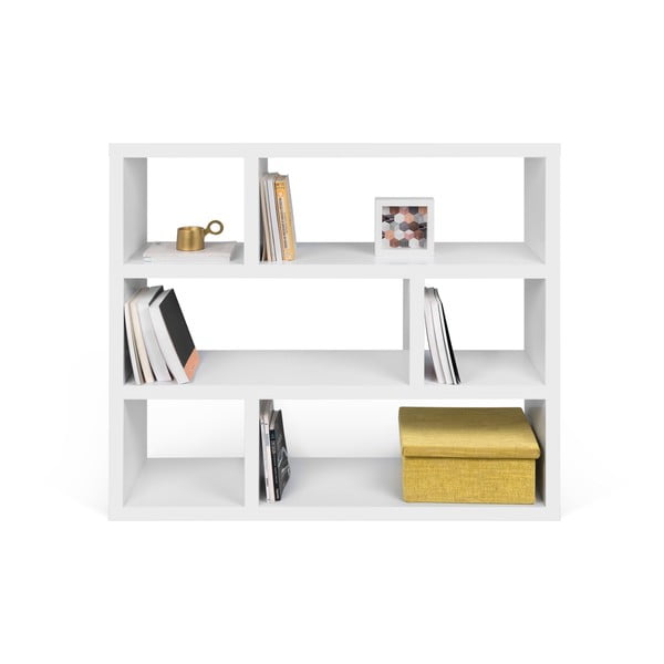 Bibliotecă albă 120x105 cm Dublin – TemaHome-image-2