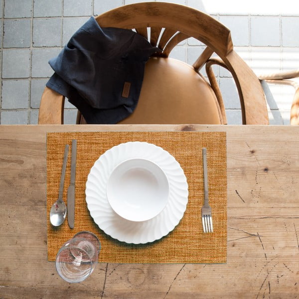 Șervet decorativ Tiseco Home Studio, 45 x 33 cm, maro-image-1