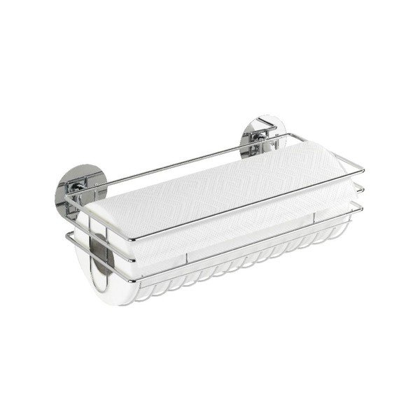 Suport autoadeziv pentru prosoape de hârtie Wenko Turbo-Loc, până la 40 kg-image-1