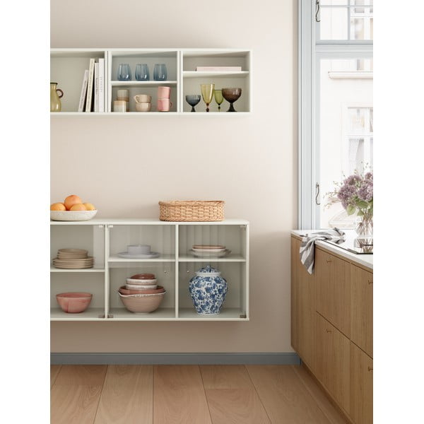 Bibliotecă verde-mentă suspendată 176x61x42 cm Mistral – Hammel Furniture-image-2