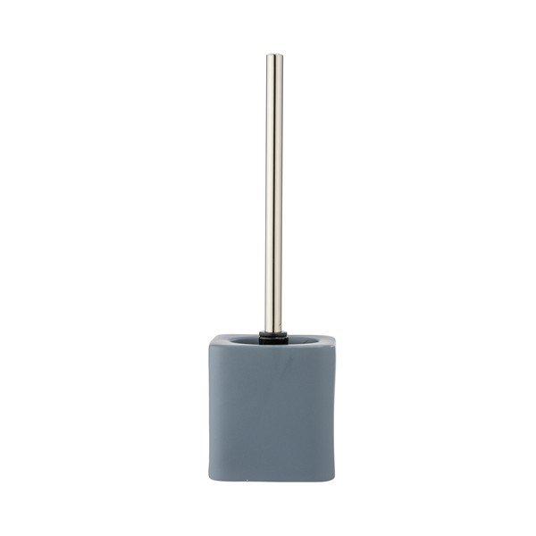 Perie de WC albastră din ceramică Hexa – Wenko-image-2