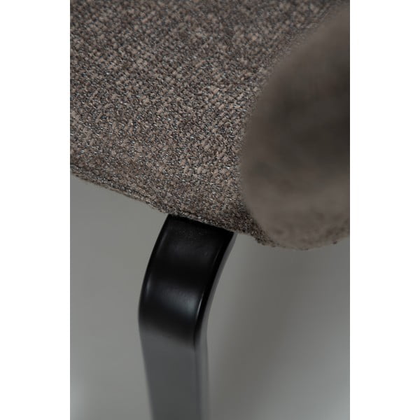 Scaun de dining maro tapițat Heap – DAN-FORM Denmark-image-4