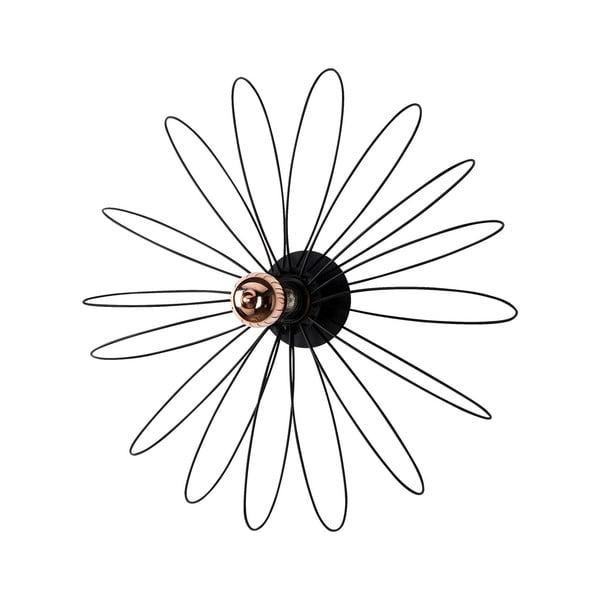 Aplică de perete neagră Hemdem – Opviq lights