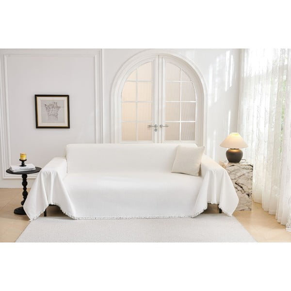 Husă albă pentru canapea cu 4 locuri Talo – Filumi-image-2