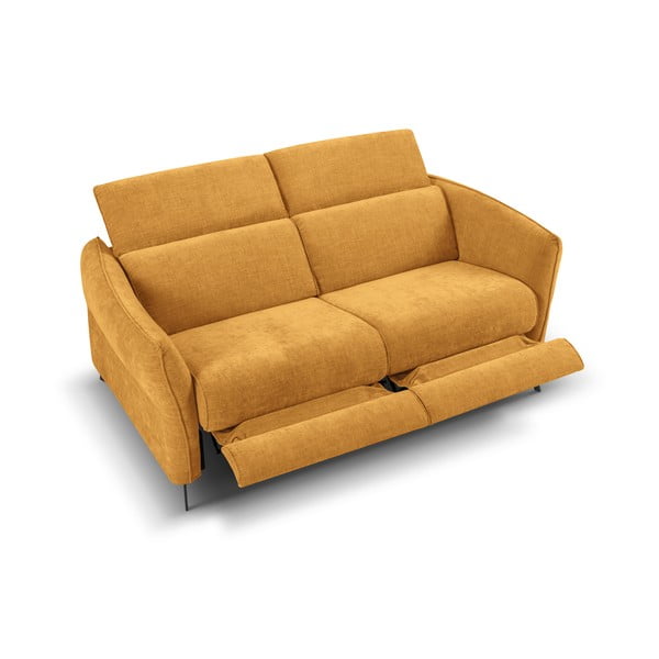 Canapea galbenă 103 cm Hubble – Windsor & Co Sofas-image-3