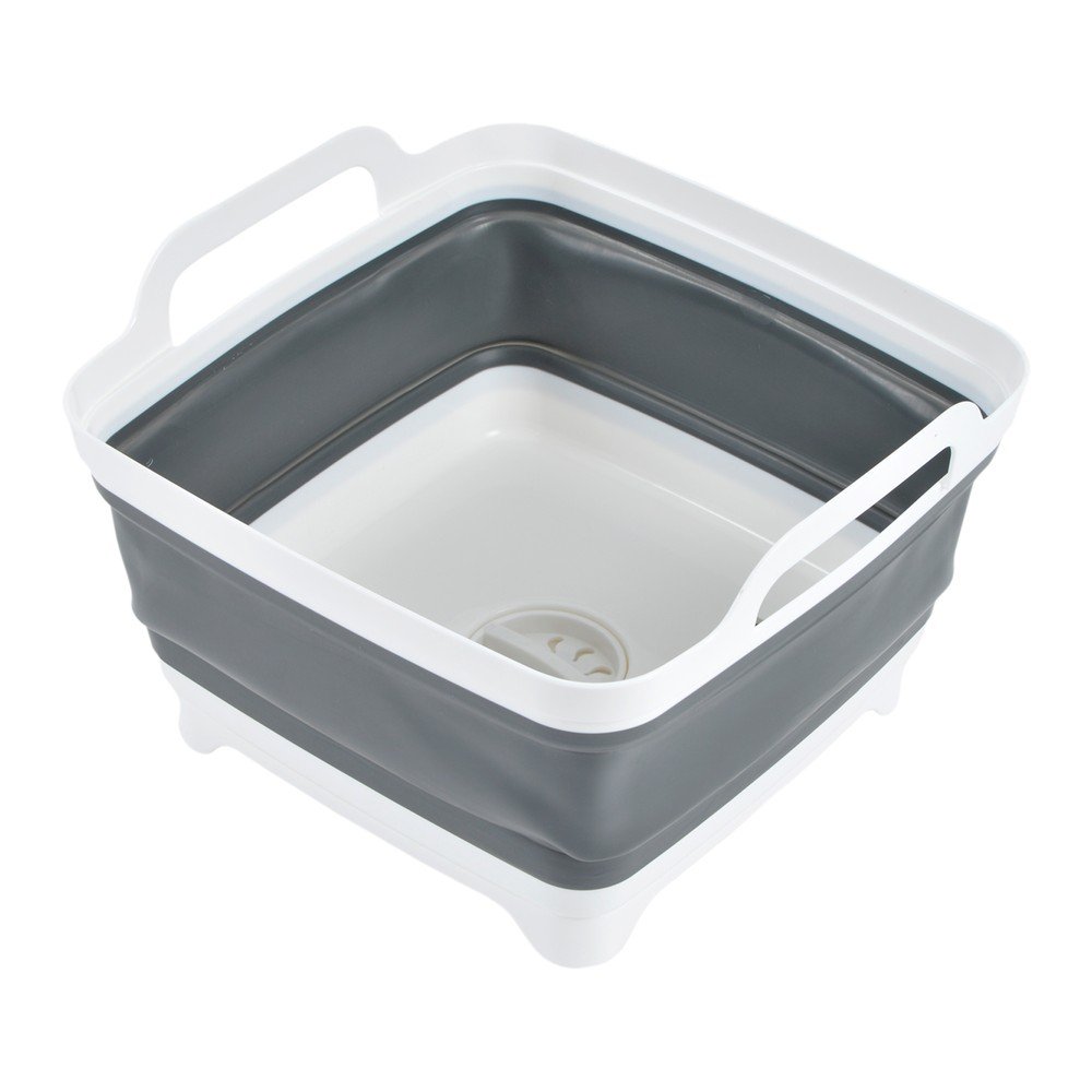 Lighean alb/gri 9 l – Homéa