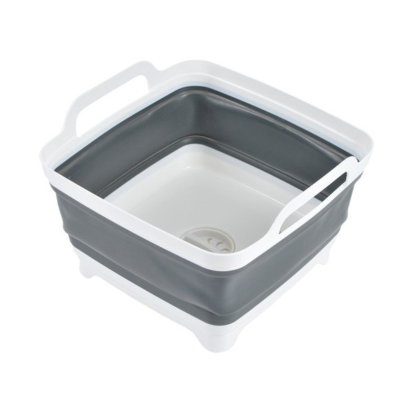 Lighean alb/gri 9 l – Homéa