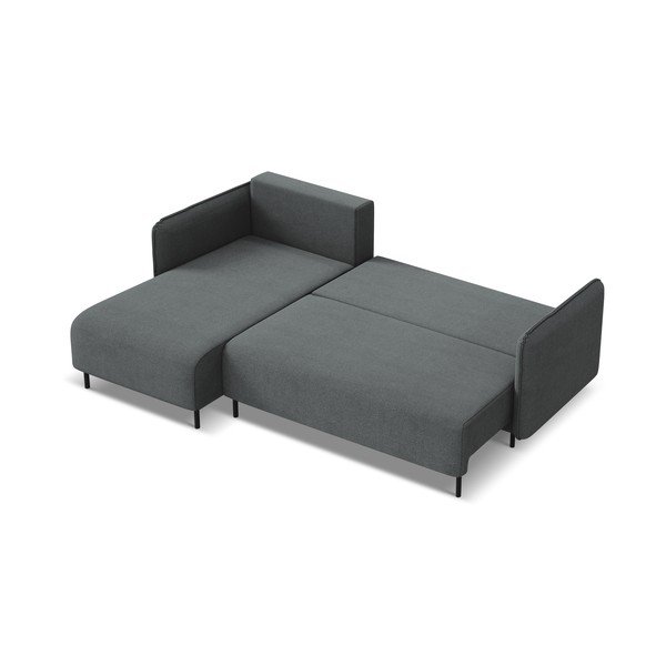 Colțar gri închis extensibil/cu spațiu de depozitare (cu colț pe partea stângă) Luana – Makamii-image-3