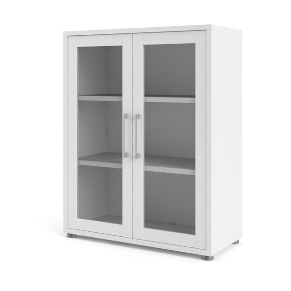Bibliotecă modulară albă 89x113 cm Prima – Tvilum