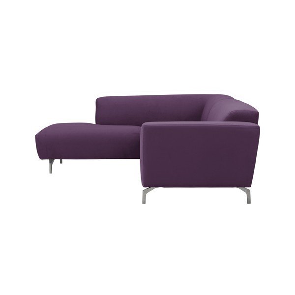 Canapea colţar Windsor & Co Sofas Orion, partea stângă, violet-image-2