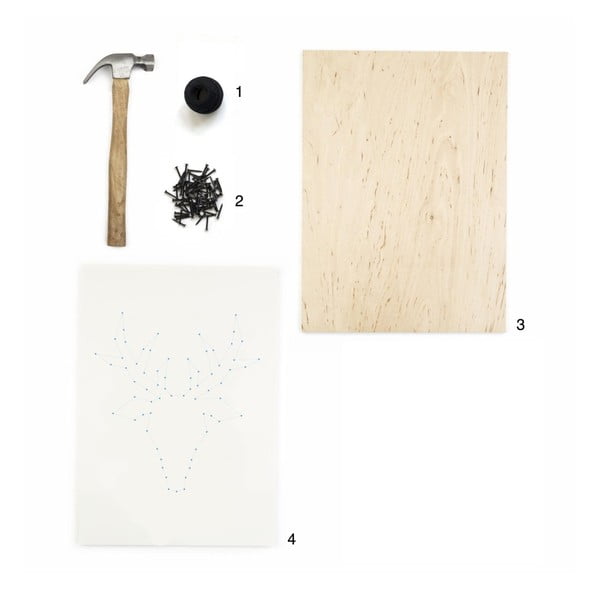 Tablou DIY Really Nice Things Deer, 40 x 60 cm-image-1