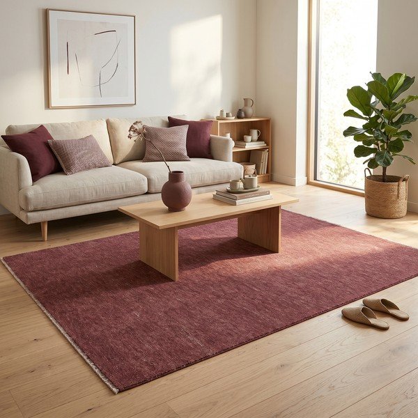 Covor burgundy 160x230 cm Puro – ESTE-image-1