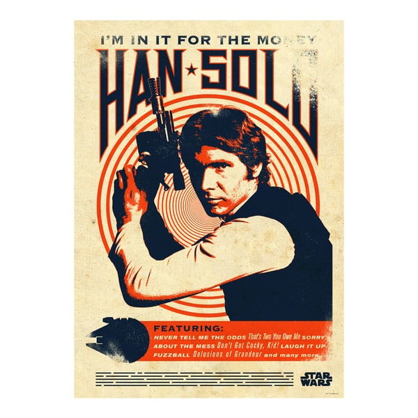Poster Star Wars Legends - Han Solo
