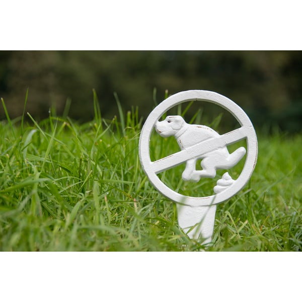 Țăruș de grădină din metal No Pooing – Esschert Design-image-1