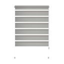 Jaluzea gri zi/noapte 42,5x150 cm Zebra – Gardinia
