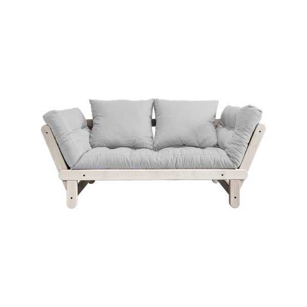 Canapea extensibilă Karup Beat Beech/Light Grey-image-1
