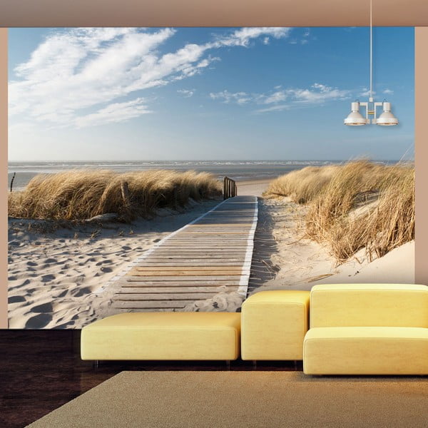 Tapet format mare Artgeist North Sea beach, Langeoog, 400 x 309 cm
