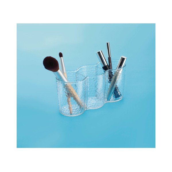 Organizator transparent cu 3 secțiuni iDesign Trio Cup-image-2