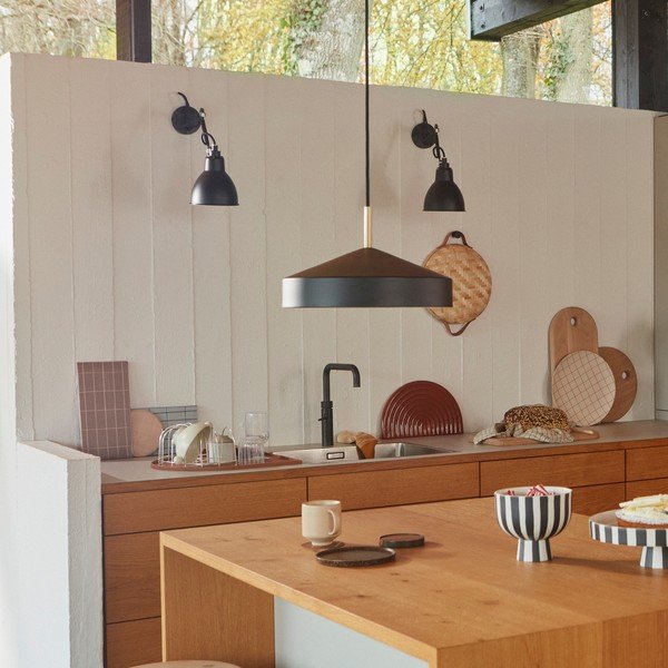 Lustră neagră din metal ø 30 cm Hatto – OYOY Living Design-image-2