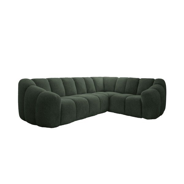 Colțar verde închis (cu colț pe partea dreaptă/în formă de ”L”) Shell – Miuform