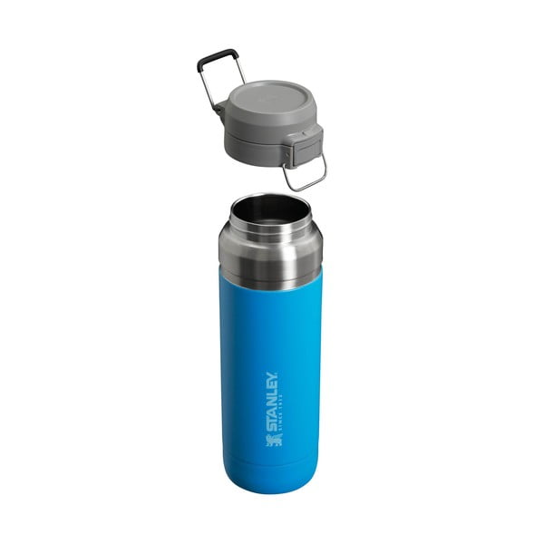 Sticlă termică albastră din oțel inoxidabil 1,06 l QUICK FLIP Azure – Stanley-image-3
