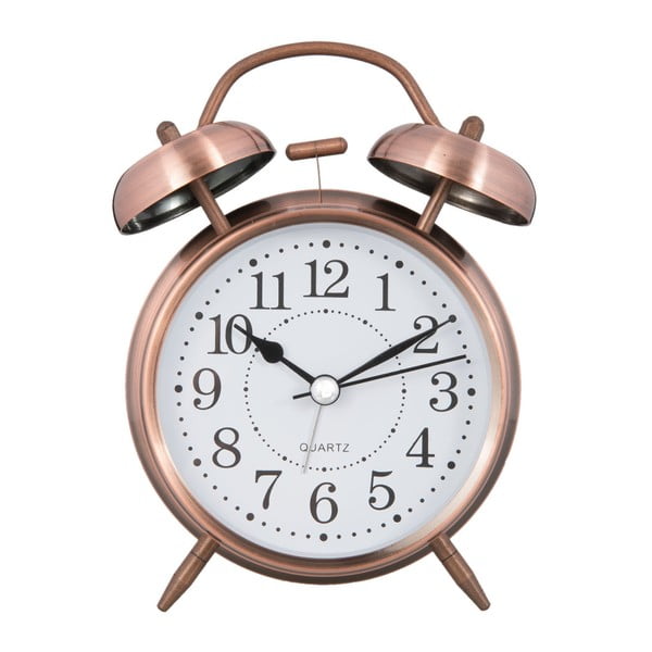 Ceas alarmă Clayre & Eef, 11 x 15 cm, arămiu