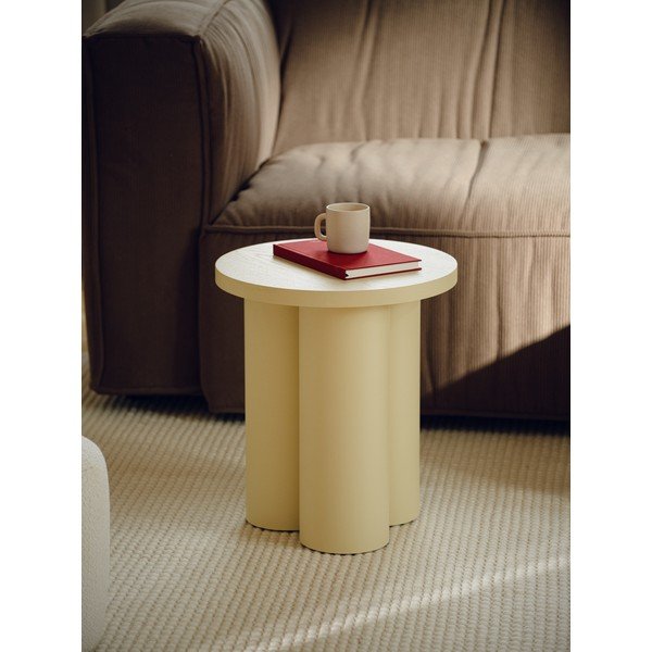 Scaun tip taburet galben Oly – noo.ma-image-1