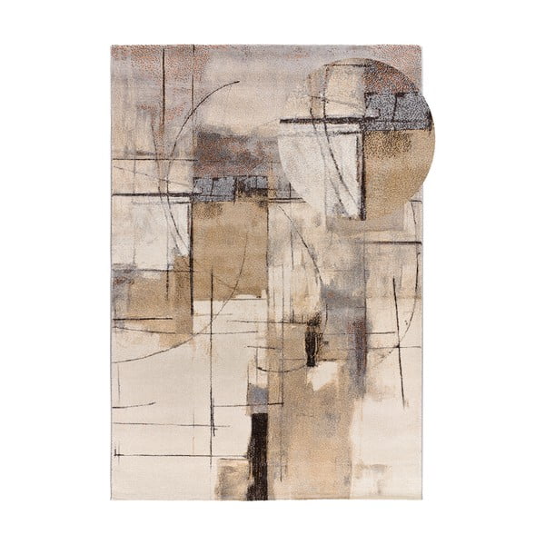 Covor gri-bej 133x190 cm Beruti – Universal