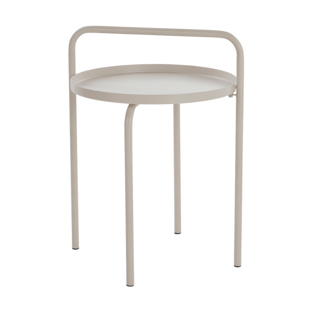 Măsuță auxiliară rotundă din metal ø 42 cm Bleket – Jotex