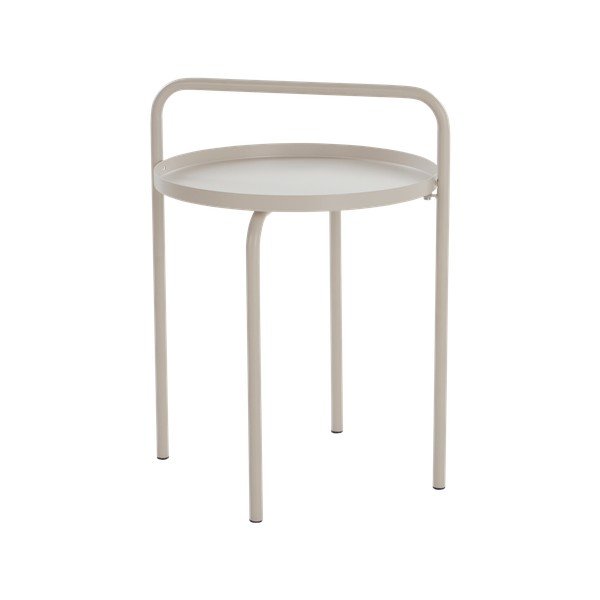 Măsuță auxiliară rotundă din metal ø 42 cm Bleket – Jotex