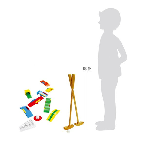 Golf mini din lemn Legler Crazy Golf-image-1