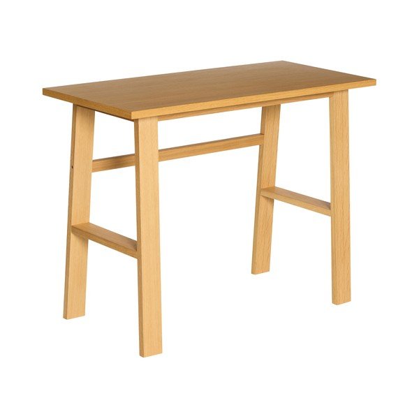 Birou cu aspect de lemn de stejar 45x100 cm Poke – Hübsch-image-3