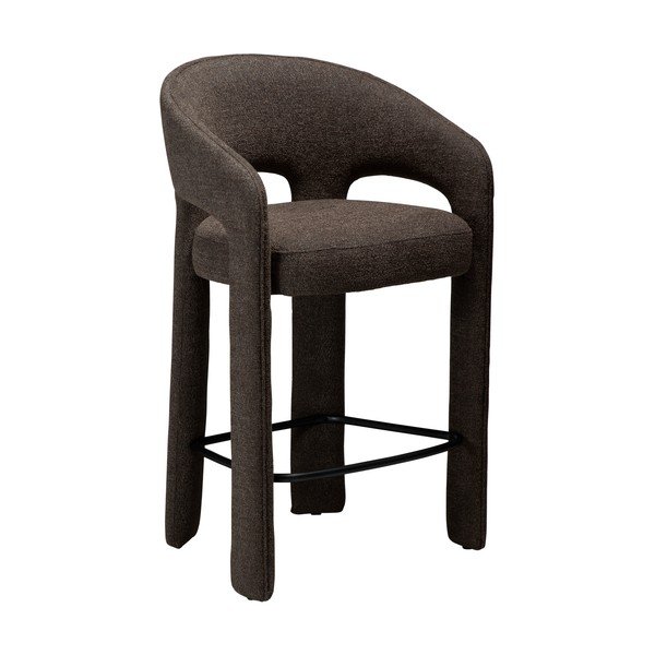 Scaun de bar maro (înălțime șezut 67 cm) Splendor – DAN-FORM Denmark