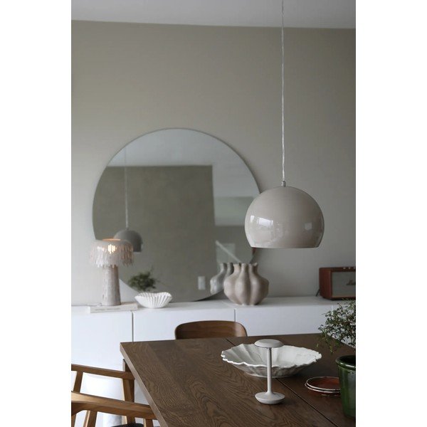 Lustră grej cu abajur din metal ø 28 cm Pop – Markslöjd-image-1