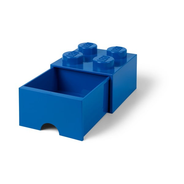Cutie depozitare cu sertar LEGO®, albastru-image-2