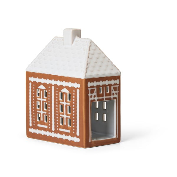 Sfeșnic pentru lumânări pastilă din ceramică Gingerbread Lighthouse – Kähler Design-image-4