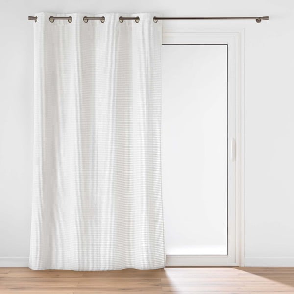 Draperie albă din catifea 140x260 cm Swing – douceur d'intérieur